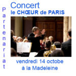 Des concerts à prix réduits grâce au nouveau partenariat de la FNAR avec le CHŒUR DE PARIS