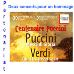 <strong>Puccini et Verdi </strong>: prochain concert du Chœur de Paris les 30 novembe et 1<sup>er</sup>  décembre.