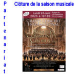 Chœur de Paris : Clôture de la saison musicale avec un concert international.